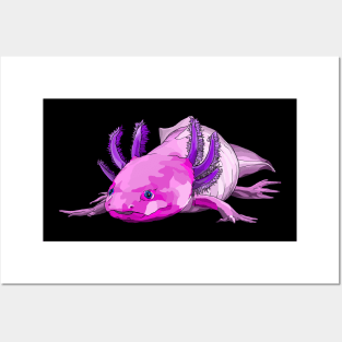 Candy Axolotl Posters and Art